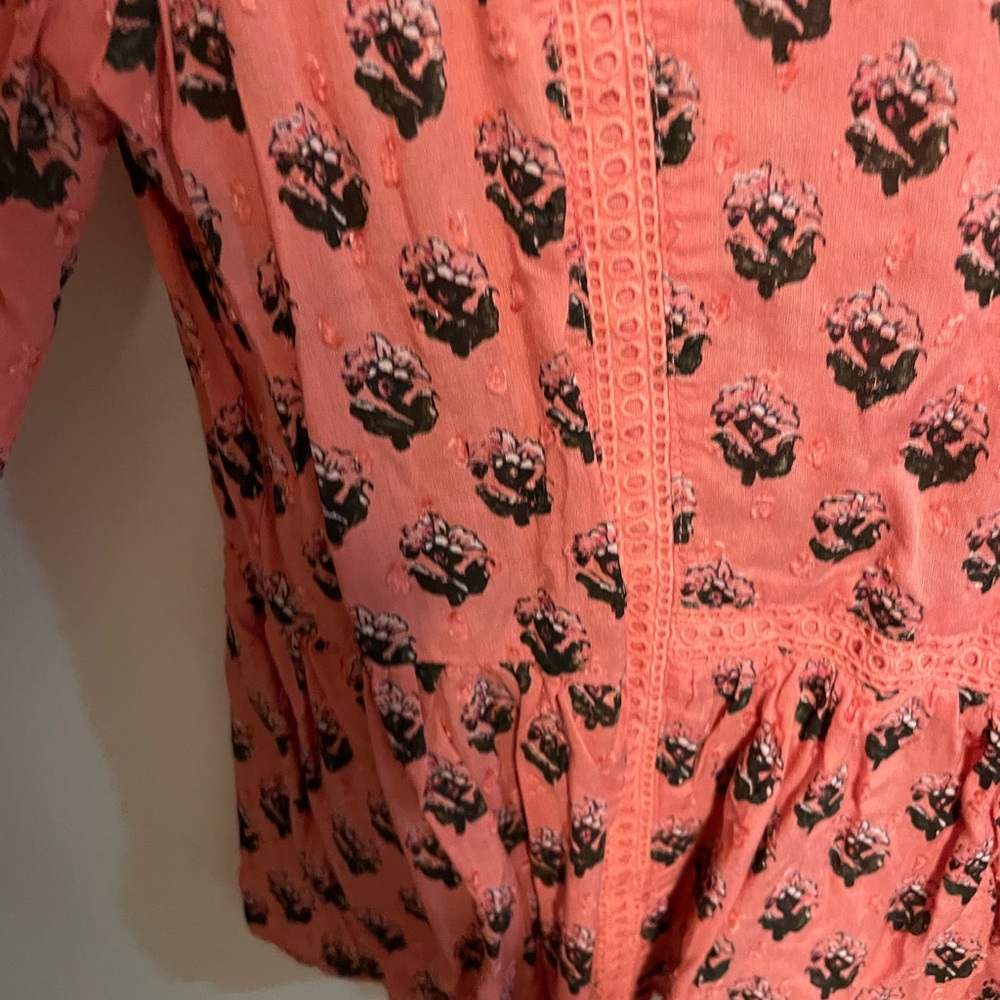 Loft Pink Tunic Patterned - Picture 3 of 5